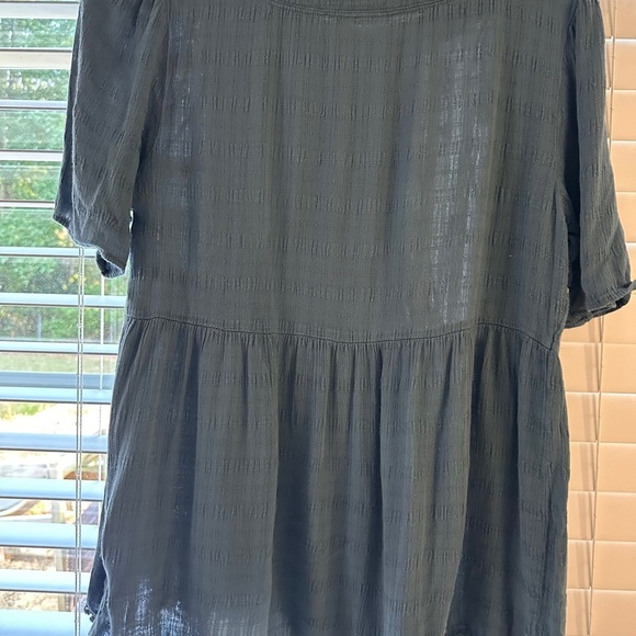 Knox Rose Embroidered Blue Blouse - Picture 4 of 4